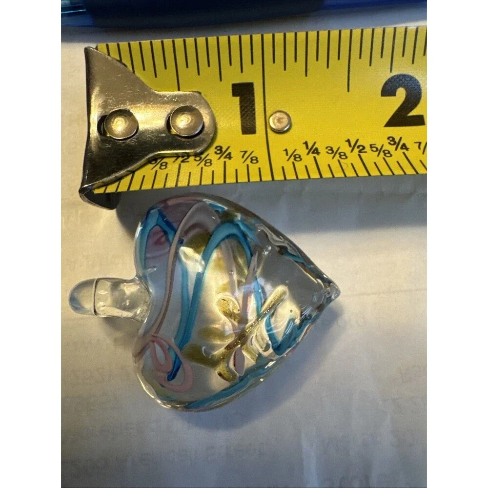 Disney‎ Stitch Enamel Charm Art Glass Heart Pendant Lot Jewelry Lilo Stitch
